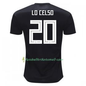 Günstige Fußballtrikots Argentinien Lo Celso 20 WM 2018 Auswärts-trikot kaufen